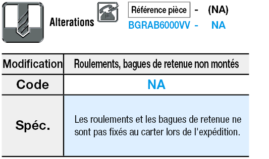 Montage direct, standard, à retenue:Affichage d'image associés