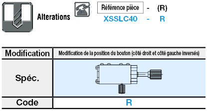 [Haute précision] Table en X - Queue d'aronde - Mince à profil abaissé:Affichage d'image associés