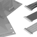 Connecteur de câble coaxial circuit imprimé à câble / FPC / type fin (pas de 1mm) - série DF19