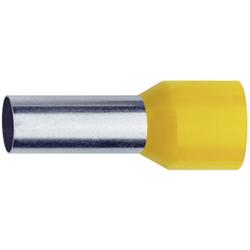 47518 Virole Embout Klauke 1 x 6 mm² x 18 mm partiellement isolé jaune 100 pièce(s)