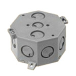 Boîtier octogonal pour béton (type Deep I)