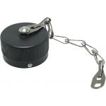 Bayonet, Water-Resistant Cap for MS Connector (for Panel Mounting)