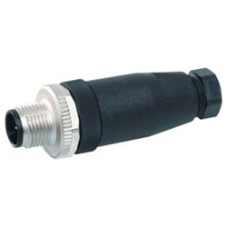 Connecteur M12 borne à vis droit