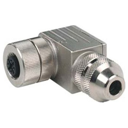 Connecteur femelle M12 pour PROFIBUS coudé