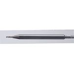 Fraise carrée de petit diamètre, 2 cannelures