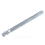 Fraise monobloc pour usinage de l'aluminium (longue tige) (tige mince) (avec rayon d'angle minimum), type AL-SEES3-LS-R02