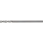 Fraise en carbure monobloc à 2 cannelures pour graphite, type long