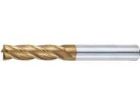 TSC series carbide square end mill, 4-flute / 3.5D Flute Length model