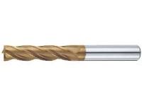 TSC series carbide square end mill, 4-flute / 4D Flute Length (long) model