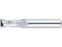 Carbide square end mill, 2-flute / 2D Flute Length (short) model