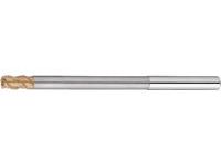 TSC series carbide composite radius end mill, for high-feed machining, 3-flute, 45° spiral / short model