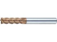 TSC series carbide radius end mill, 4-flute, 45°, regular model