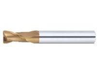TSC series carbide radius end mill, 2-flute stub model