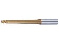 TSC series carbide radius end mill, 4-flute, 45° spiral, stub / tapered neck model