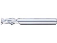 Carbide Square End Mill for Aluminum Machining, 2-Flute / 2D Flute Length (Short) Model