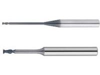 Carbide Long Neck Square End Mill for Aluminum Machining, 2-Flute / Long Neck Model