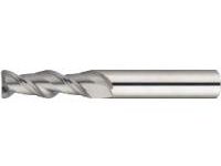 Carbide Radius End Mill for Aluminum Machining, 2-Flute / Regular Model