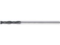 Diamond Coated Carbide Square End Mill for Graphite Machining, 2-Flute / Long Model