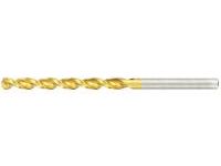 TiN Coated High-Speed Steel Drill, Straight Shank / Regular