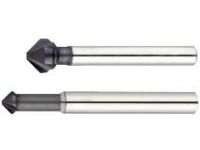 TiAlN Coated High-Speed Steel Countersink, 3-Flute / 90°, Regular, Long Shack Model