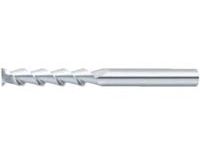 Carbide Square End Mill for Aluminum Machining, 2-Flute / 5D Flute Length (Extra Long) Model