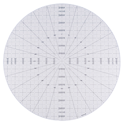 Grid and Protractor Chart