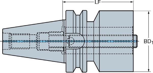 SANDVIK BIG-PLUS MAS-BT à l'adaptateur Coromant Capto