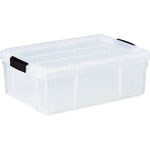 Boîte de stockage, boîte légère transparente