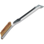 Brosse à poignée en métal