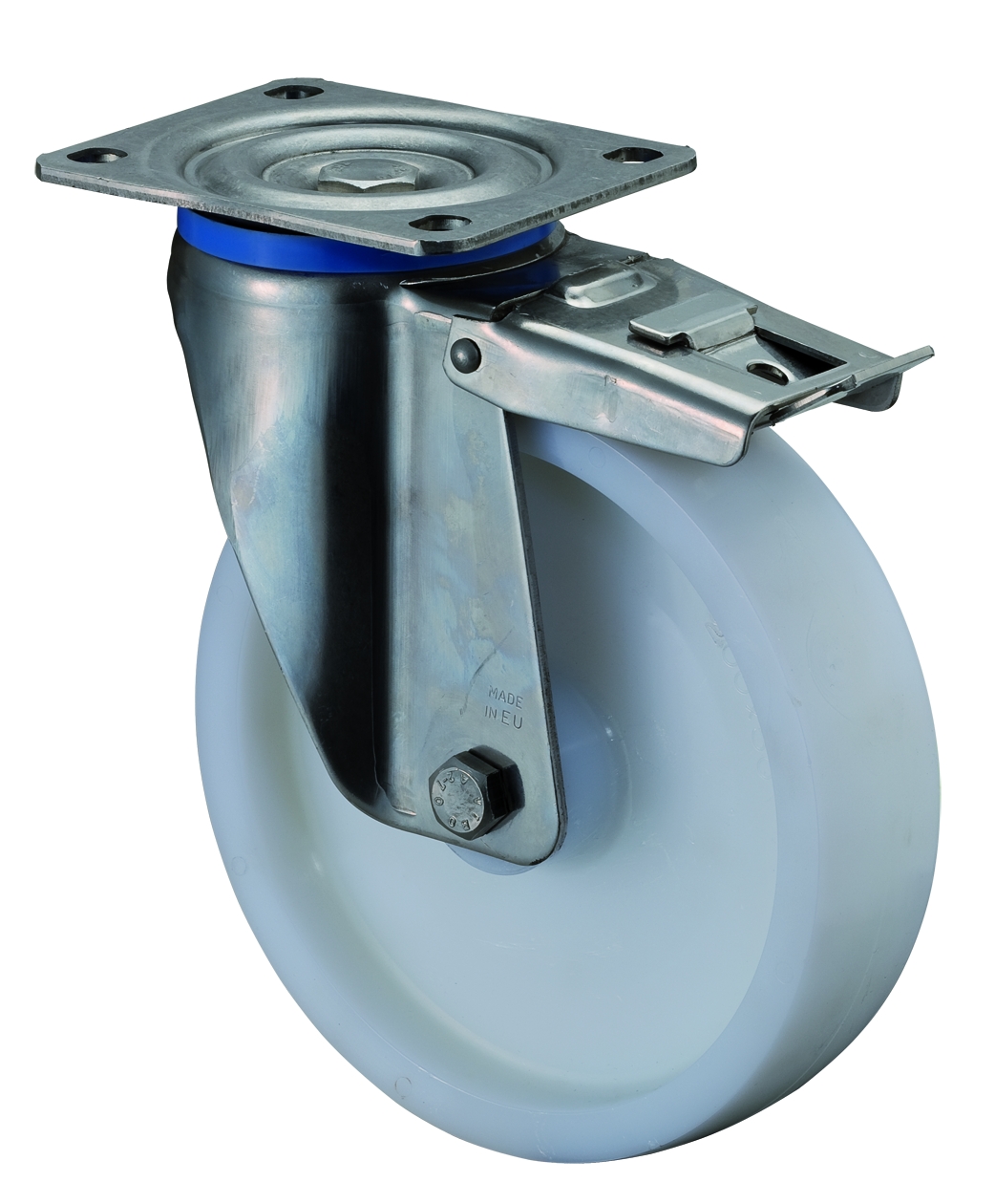 Roulettes doubles en inox pour haute charge (HS120)
