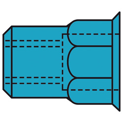 R-BRN / BRS hexagonal acier inox. A2