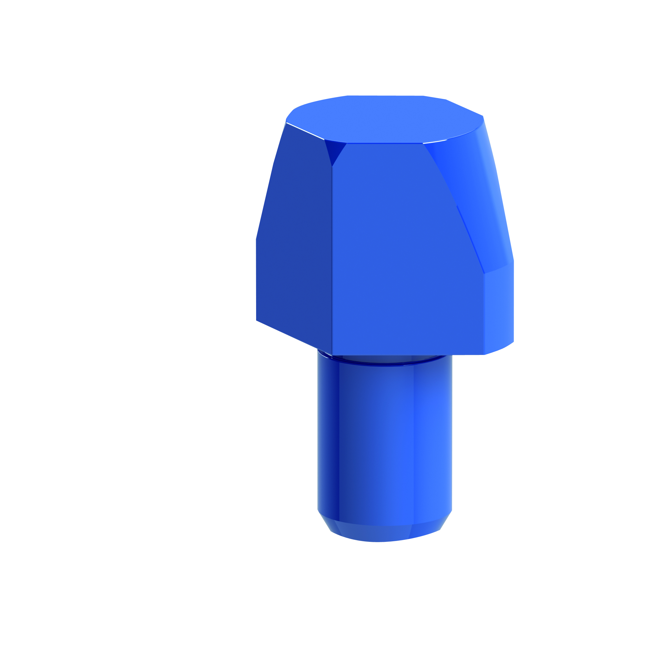 Goupilles de positionnement / en forme de losange / tête plate chanfreinée / céramique / tenon à enfoncer / 8228-K