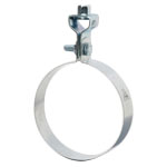 Raccord de tuyau en suspension, acier zinc SP avec tendeur en suspension