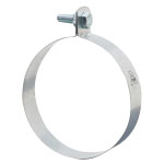 Raccord de tuyau en suspension, acier zinc SP sans tendeur en suspension