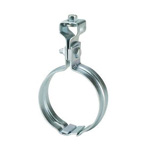Raccord de tuyau en suspension avec tendeur en suspension CL  (électro-zingage / inoxydable / galvanisation à chaud)