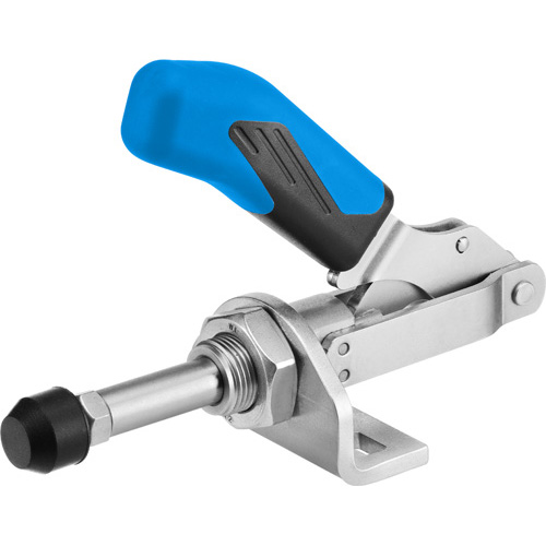 Sauterelle à tige coulissante à poignée bleue, 6841E