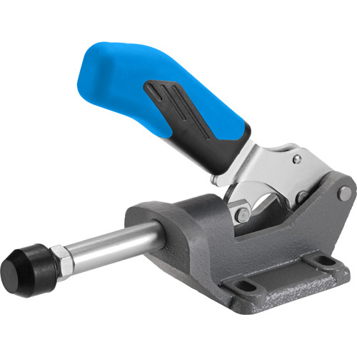 Sauterelle à tige coulissante lourde à poignée bleue, 6842E