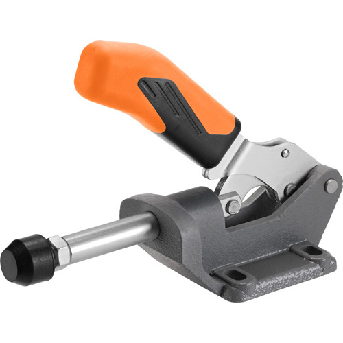 Sauterelle à tige coulissante lourde à poignée orange, 6842J