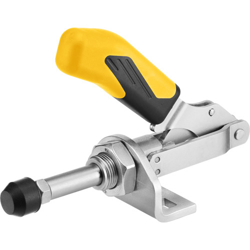 Sauterelle à tige coulissante à poignée jaune, 6841NIY