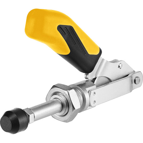 Sauterelle à tige coulissante à poignée jaune, 6840Y