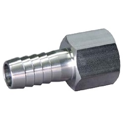 Embout Ace de flexible HF à filetage interne, acier inoxydable