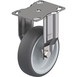 Roulette d’appareil fixe en acier inox, série BKPXA-PATH