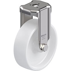 Roulette d’appareil fixe en acier inox, série BKRXA-PO