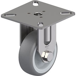 Roulette d’appareil fixe en acier inox, série BPXA-TPA