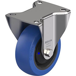 Roulette fixe en acier inox, série BX-POBS
