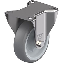 Roulette fixe en acier inox, série BX-TPA