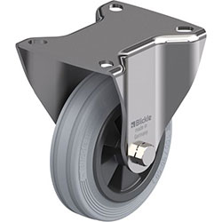 Roulette fixe en acier inox, série BX-VPP