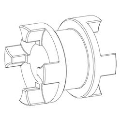 Entretoise ROTEX® DKM-H