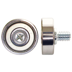 Galet à billes / une rangée / goujon fileté à rainure en croix / TOK BEARING