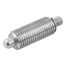 Doigt d'indexage en acier ou en inox sans embase avec doigt fileté (03096)